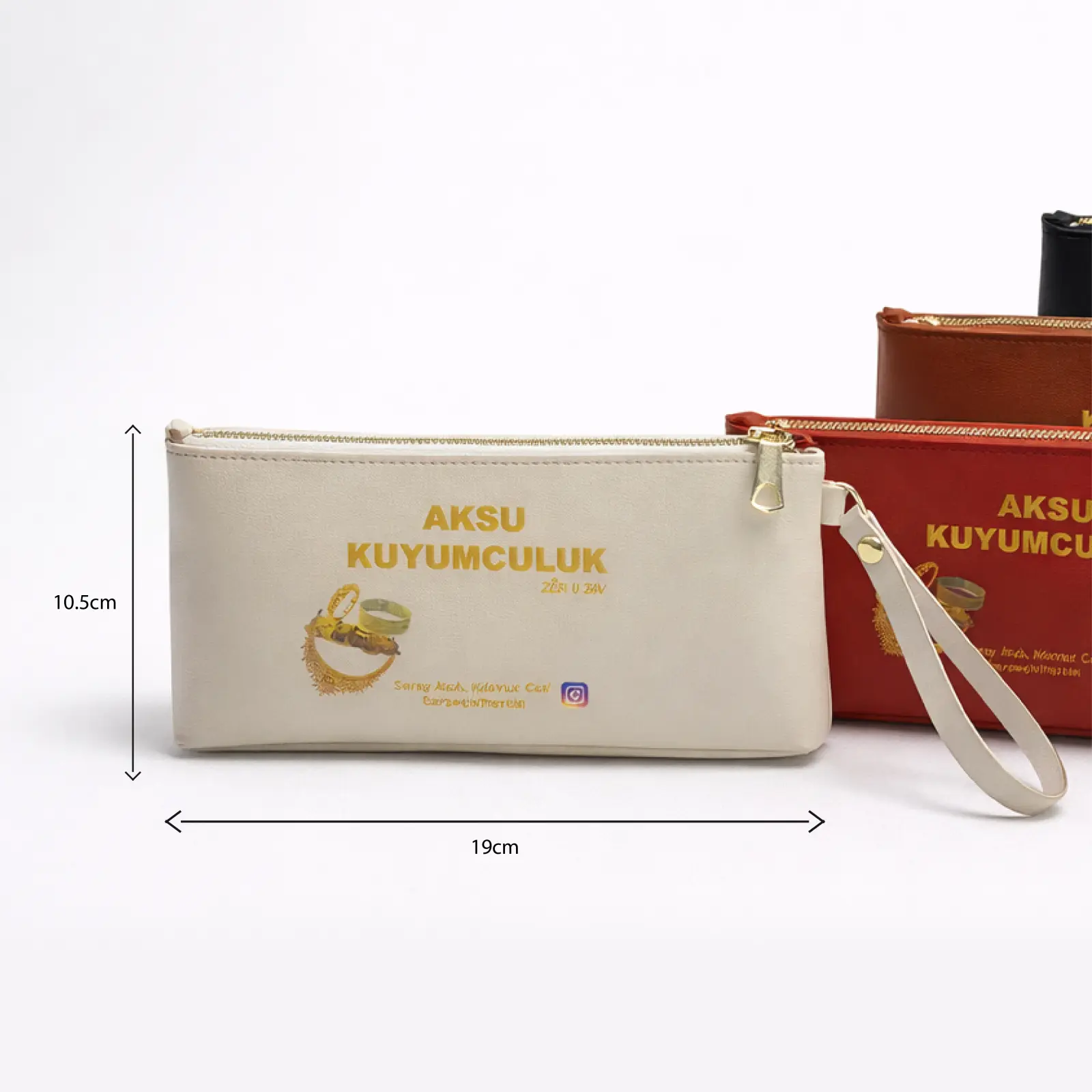 İkiz 3 Bölmeli Kuyumcu Cüzdanı - Kuyumcu Cüzdanları görsel 2