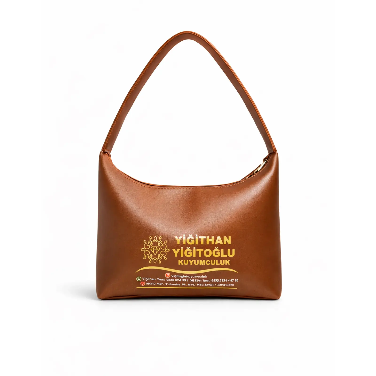 Küçük Boy Salaş El & Omuz Çantası - Kuyumcu Çantaları görsel 1