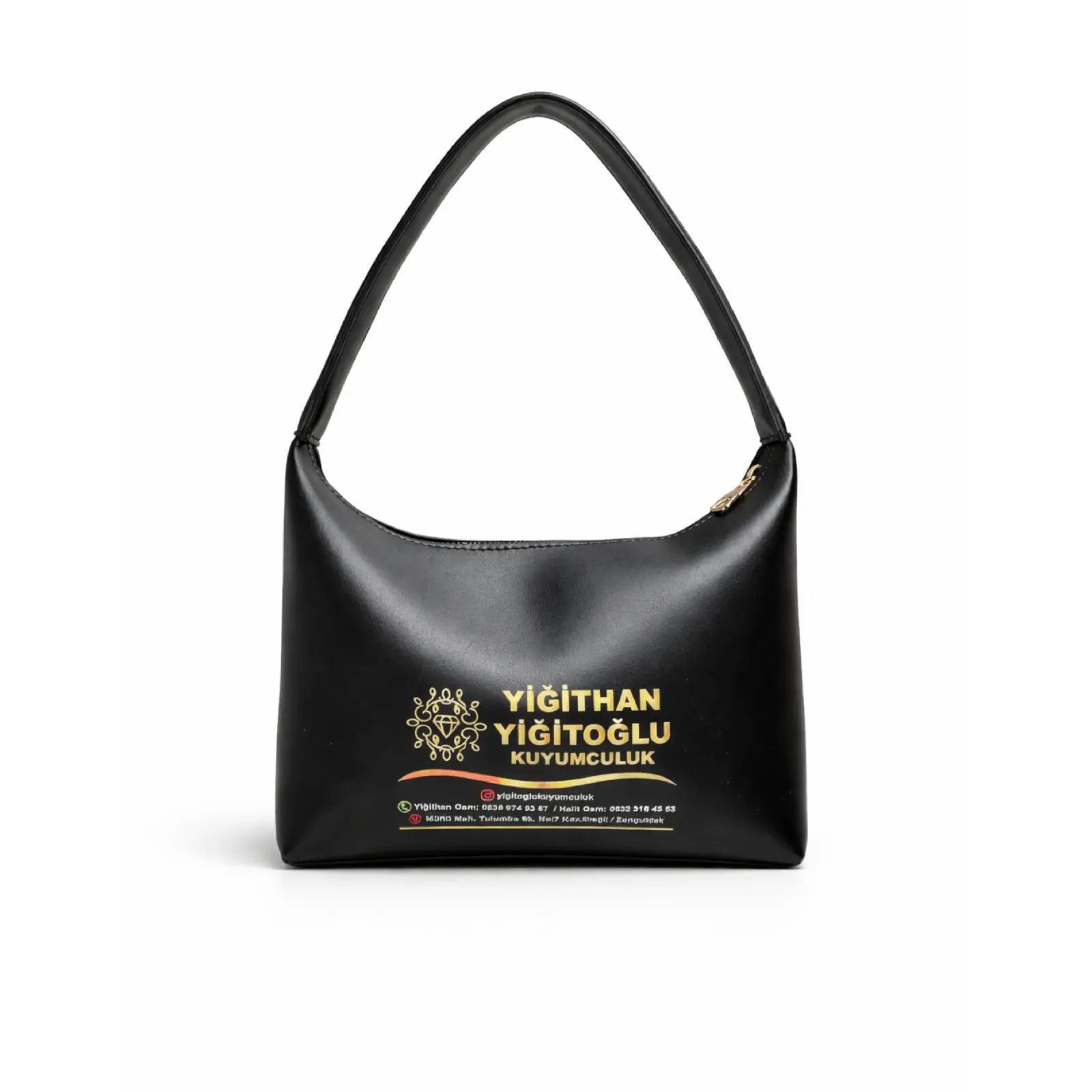 Küçük Boy Salaş El & Omuz Çantası - Kuyumcu Çantaları görsel 2