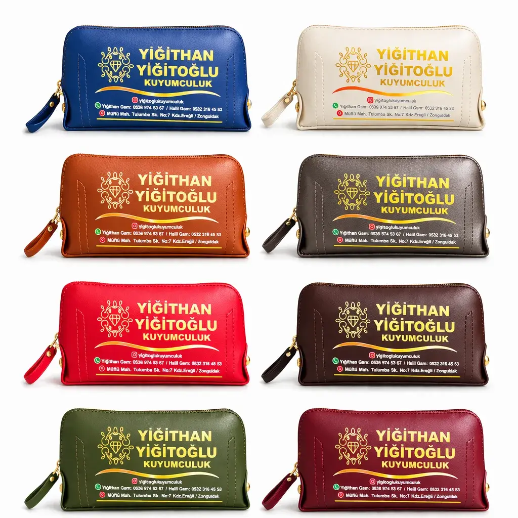 Orta Boy Sosyete Cüzdanı - Kuyumcu Cüzdanları görsel 2